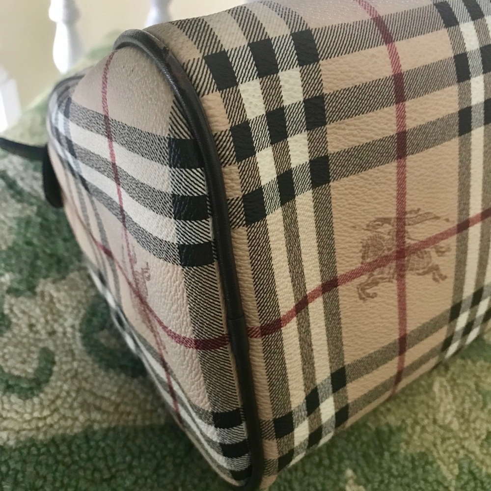 Authentic Check Haymarket Boston Bag - Picture 5 of 8